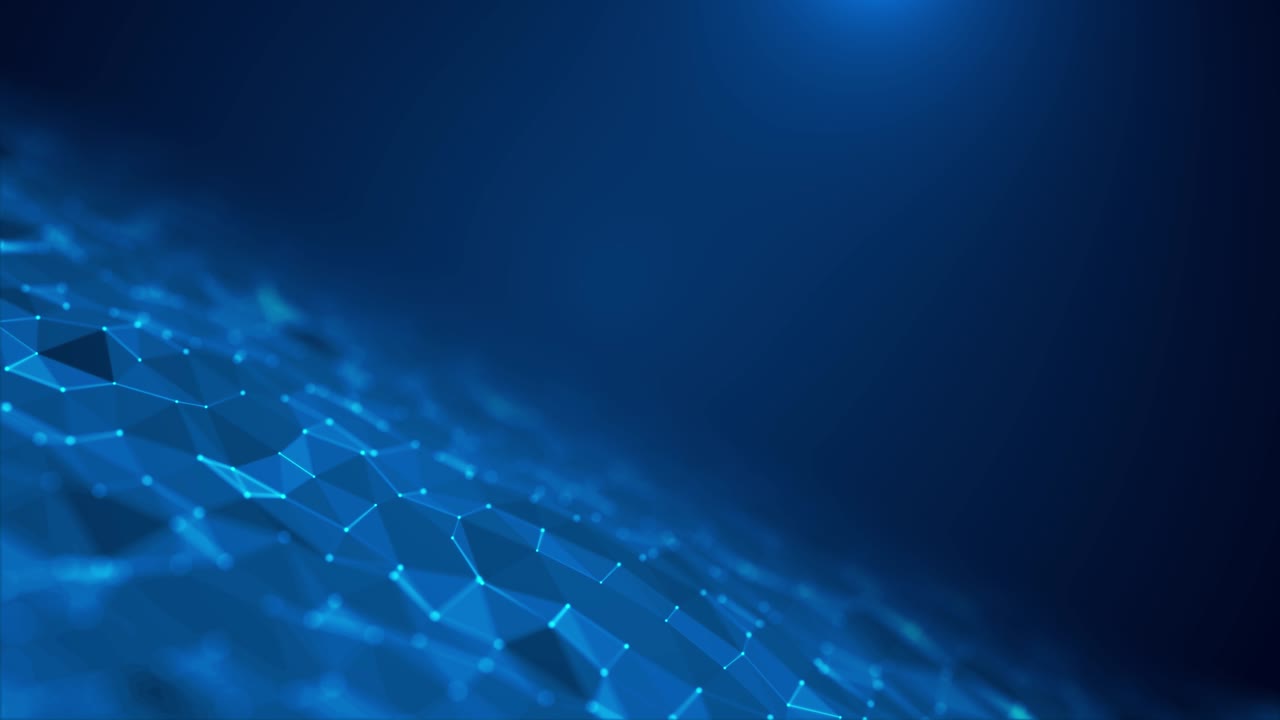 Digital Technology Cyberspace Particles Data Network Connections plexus lines background