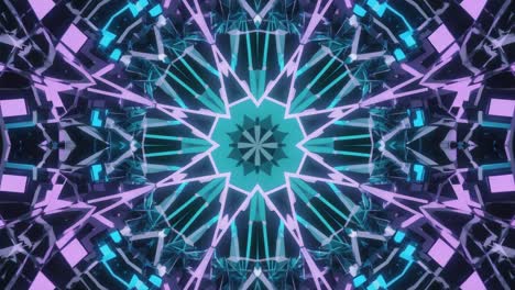 patrón de kaleidoscopio abstracto