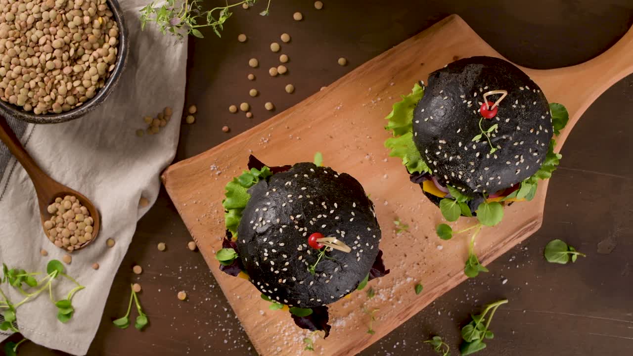 hamburguesas de verduras a la parrilla