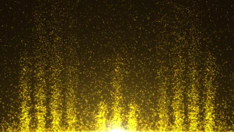 animation of light particles moving upwards from the bottom of the screen, glitter particles seamless looping animation, good for overlays and festive displays