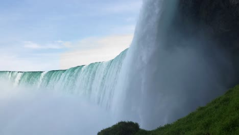 Poderosa-Toma-Amplia-Cerca-De-Las-Rugientes-Cataratas-Del-Niágara