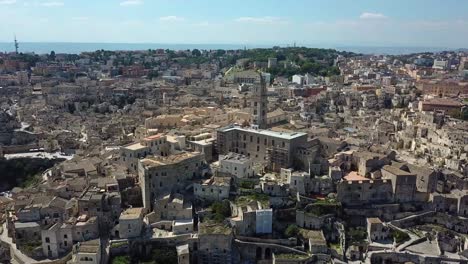 tiro de dron de matera
