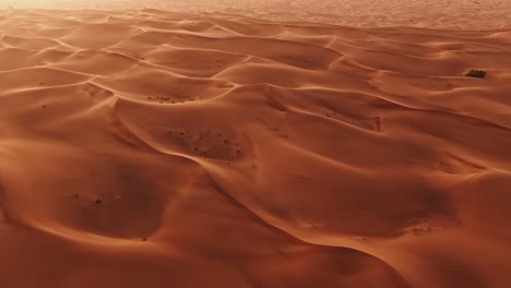 aerial view of stunning sand dunes