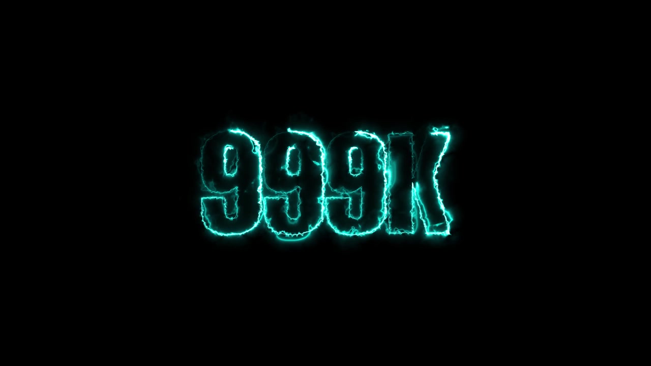 999k Glowing Count