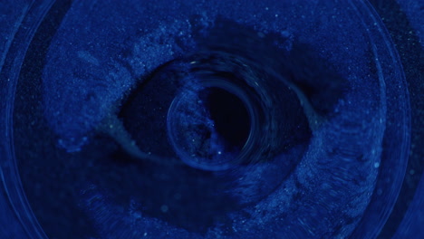 abstract blue vortex