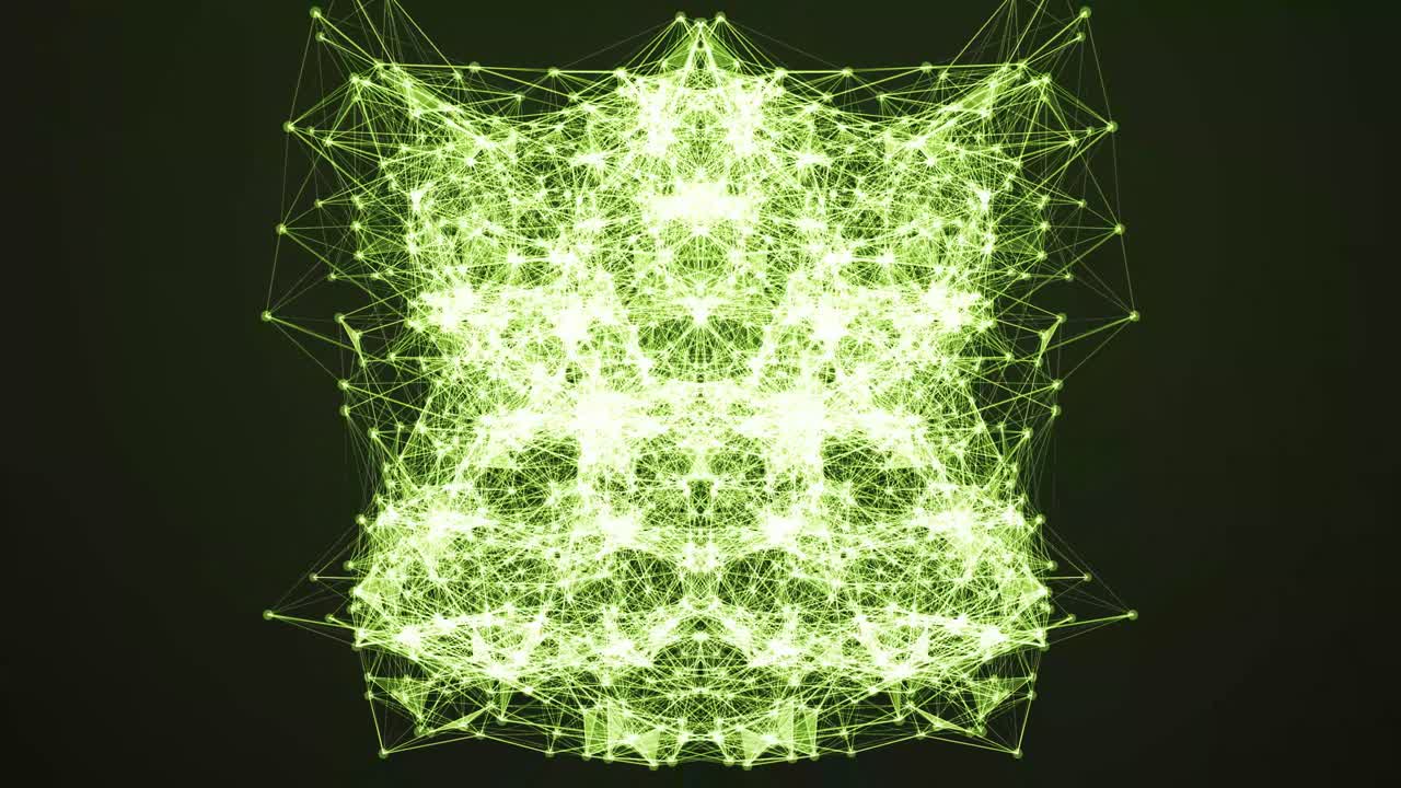 conexión de red de datos de fondo abstracta futurista