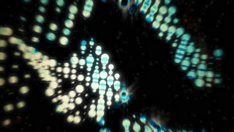 abstract digital dna data flow