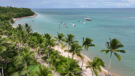 playa del espejo en porto seguro bahía brasil