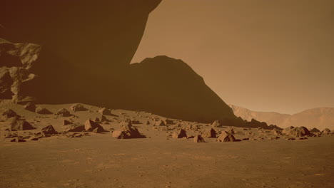 exploration of mars reveals its rocky terrain and stunning landscape features