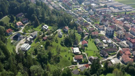 Vista-Aérea-Del-Radlje-Ob-Dravina-En-Eslovenia