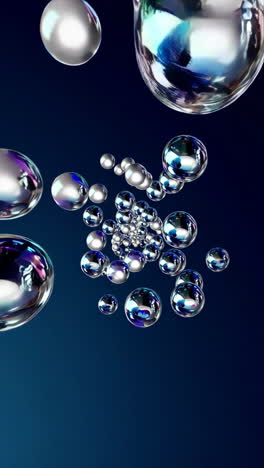 esferas 3d abstractas