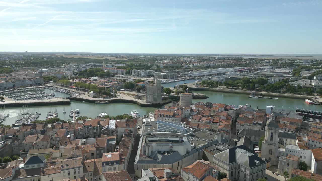 Porto di La Rochelle e vecchia torre