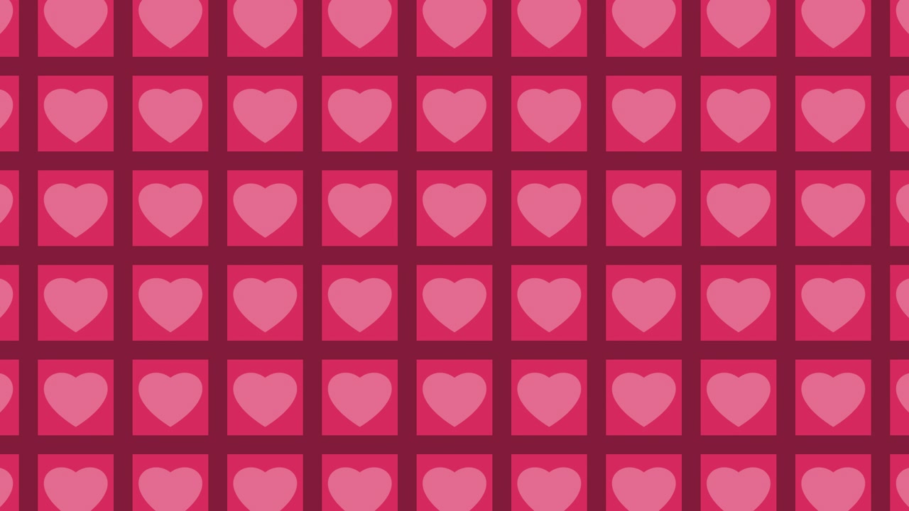 Pink Heart Pattern