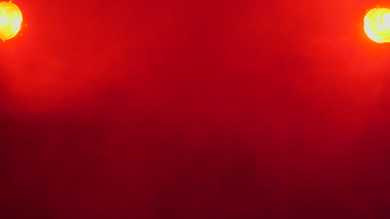 Red Background with Stage Lights