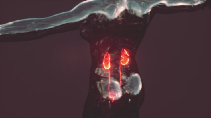 Human Urinary System and Kidneys Anatomy