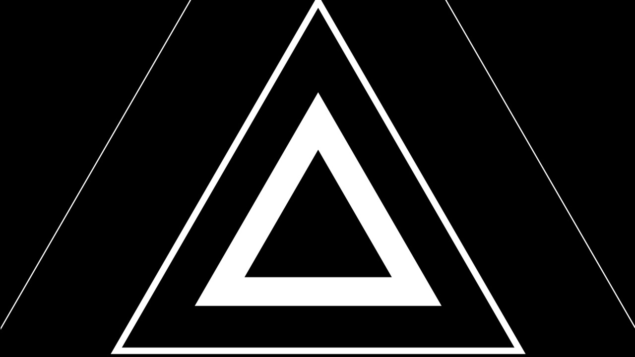 Abstract transition and alpha matte channel