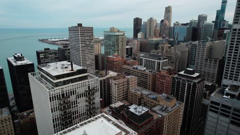 backwards-while-tilting-straight-down-aerial-in-chicago