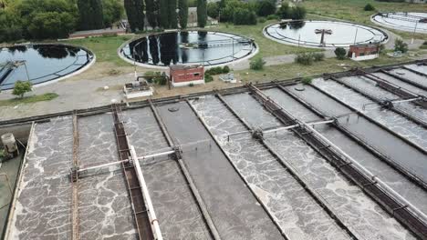 antena de purificación de agua de amplio círculo, agua potable limpia.