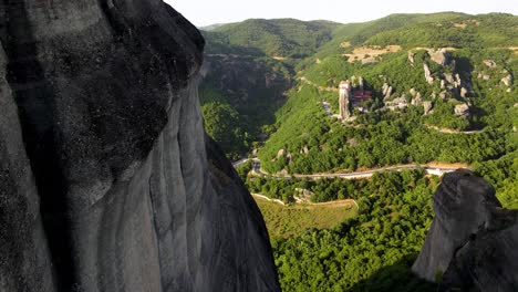 greece meteora aerial drone footage 27.mp4