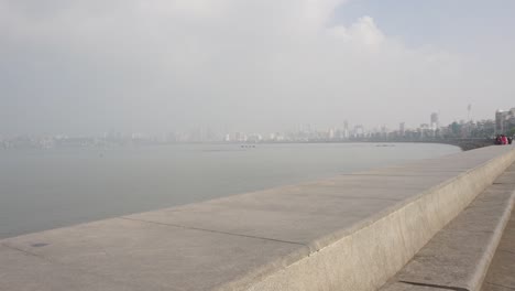 Mumbai-City-Skyline-From-Marine-Drive-Walk-In-India-2