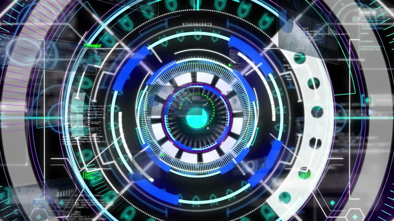 범위 스캐닝을 통한 데이터 처리 애니메이션