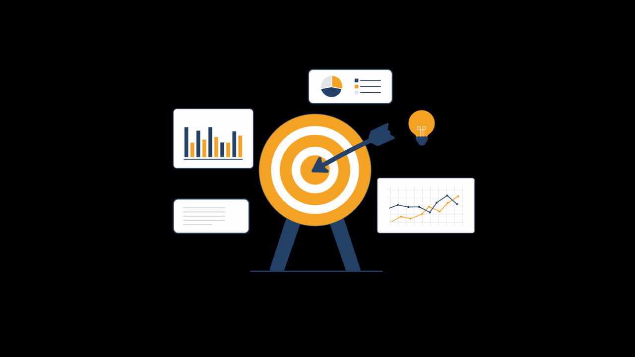 Achieving Business Goals with Data and Ideas Animation