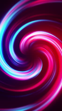 abstract swirling neon colors