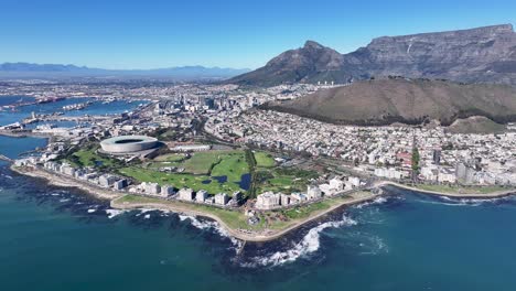 Punto-Verde-En-Ciudad-Del-Cabo,-En-Western-Cape,-Sudáfrica