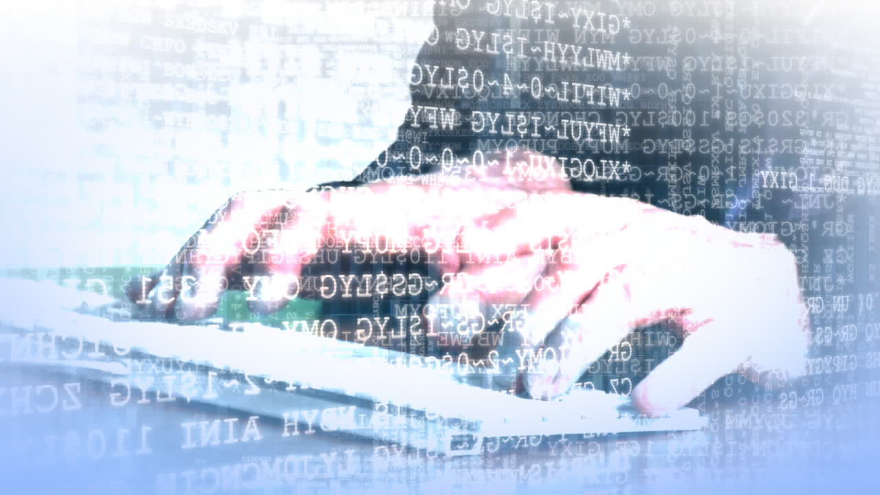 사업가의 타이핑