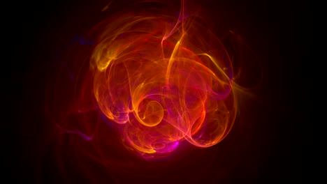 red nebula pattern abstract motion background