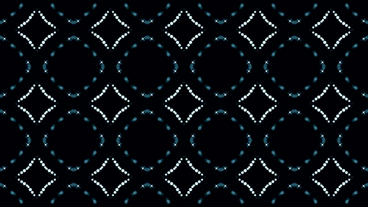 kaleidoscopio de bucle de luz de 4k. fondo de gráficos de movimiento abstractos.
