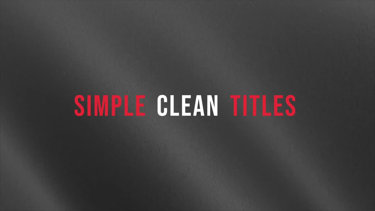 Kinetic Titles 08 Kinetic Titles Adobe After Effects 2023 Resolution 3840×2160