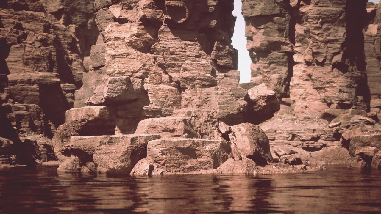paisaje del cañón de las rocas rojas