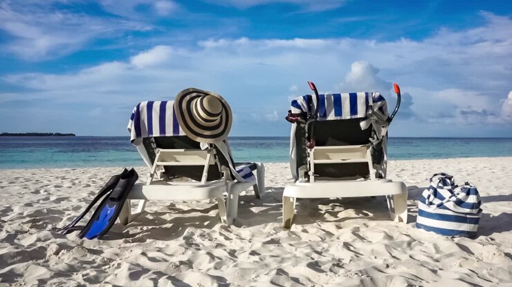 spiaggia delle Maldive