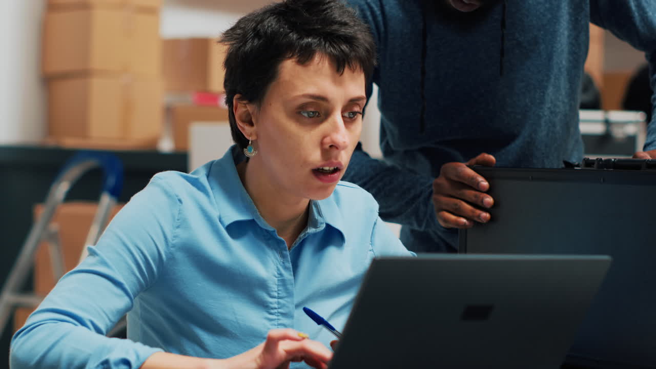 Team working in an office