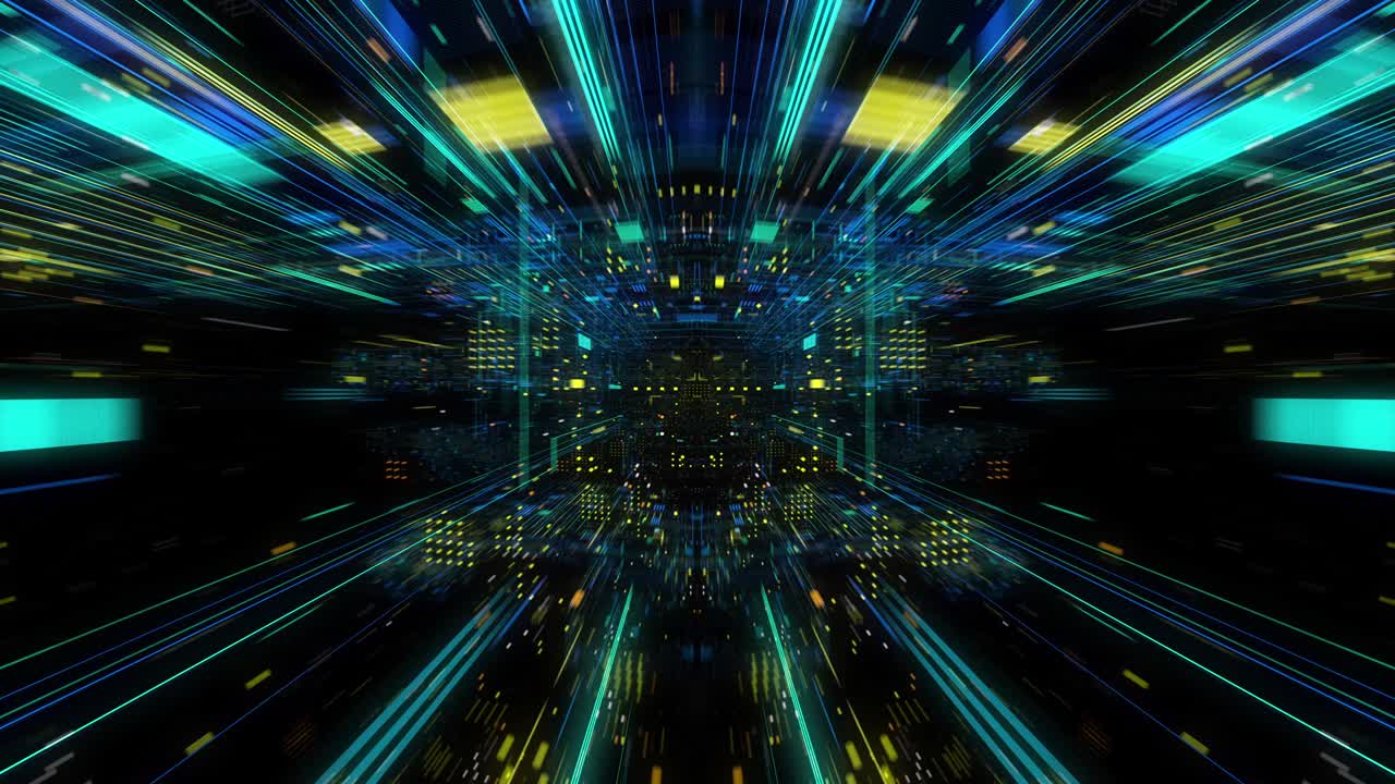 bucle sin costuras abstraer internet de las cosas fondo de movimiento.