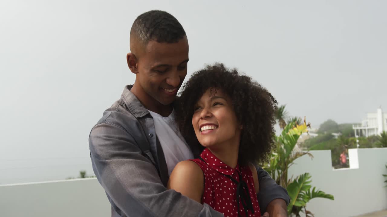 Couple relaxing on holiday