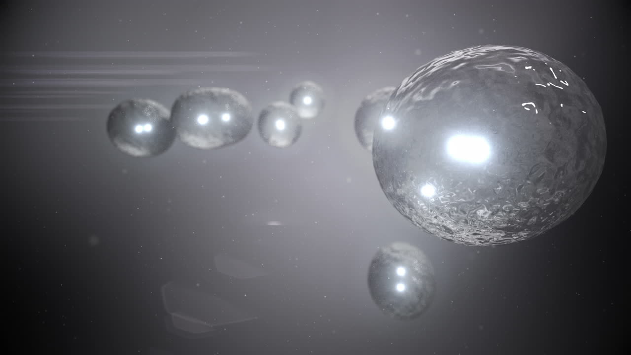 회색 빛 공의 비디오