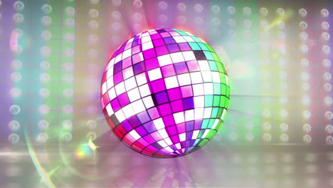 Disco-ball-revolving-with-gay-pride-flag