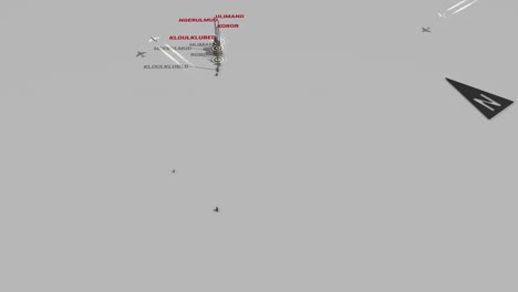 mapa de campo en 3d de palau