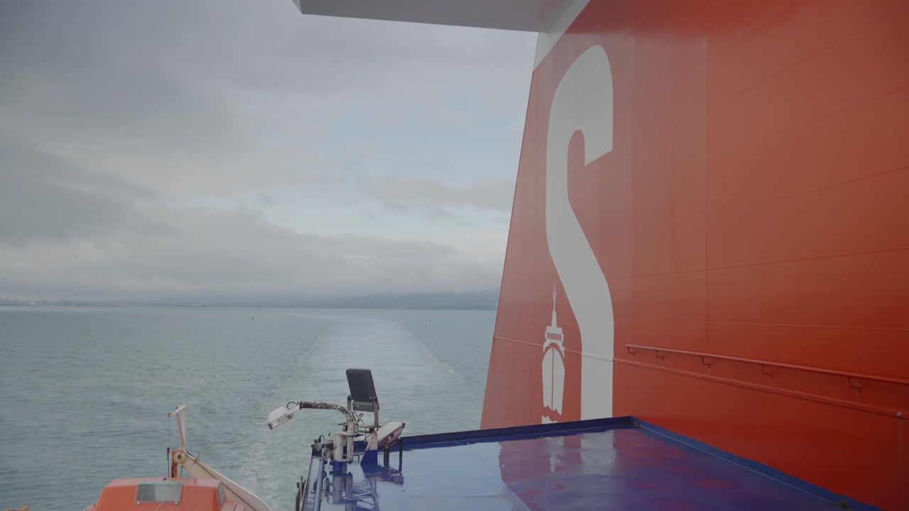 Stenaline Ferry Onboard Rear View