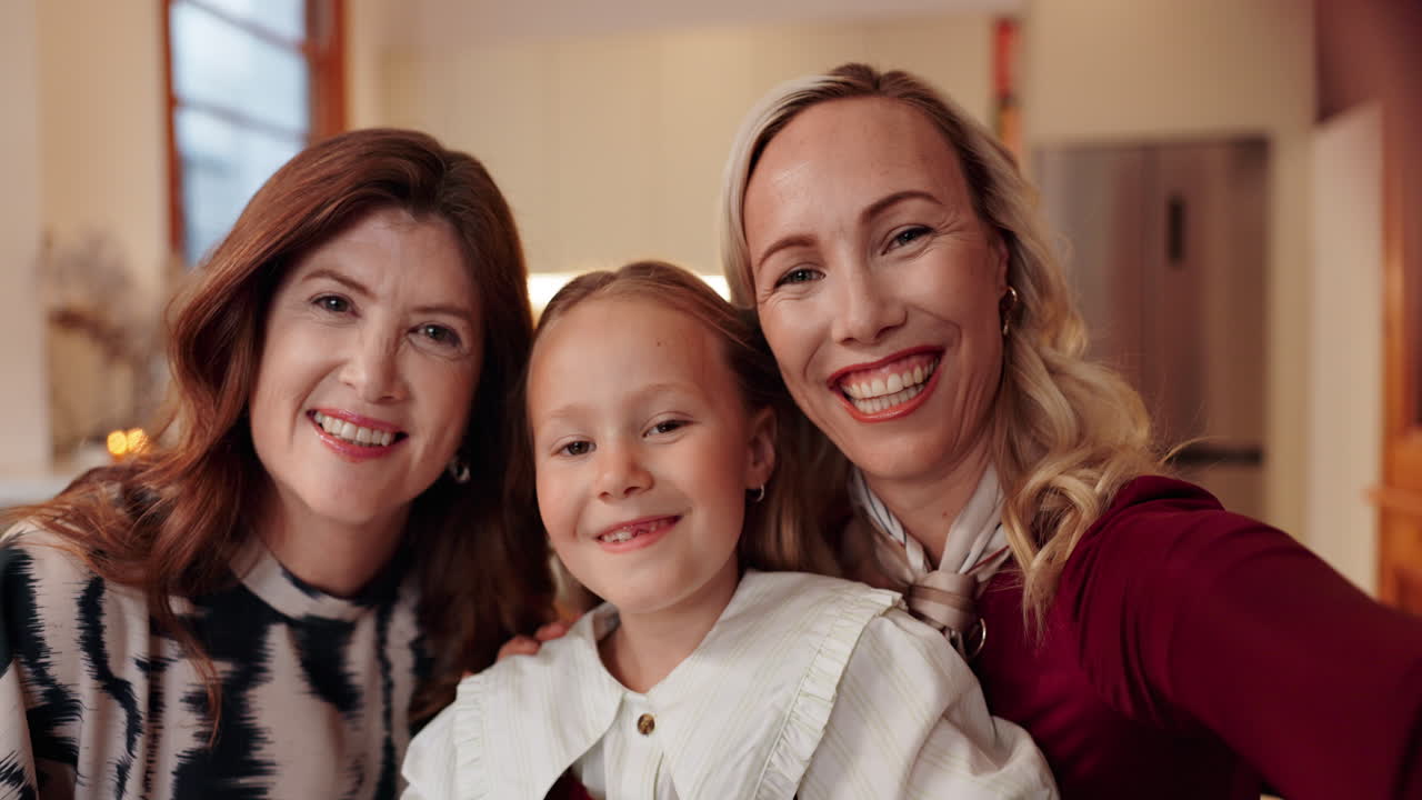 행복한 가족 셀피