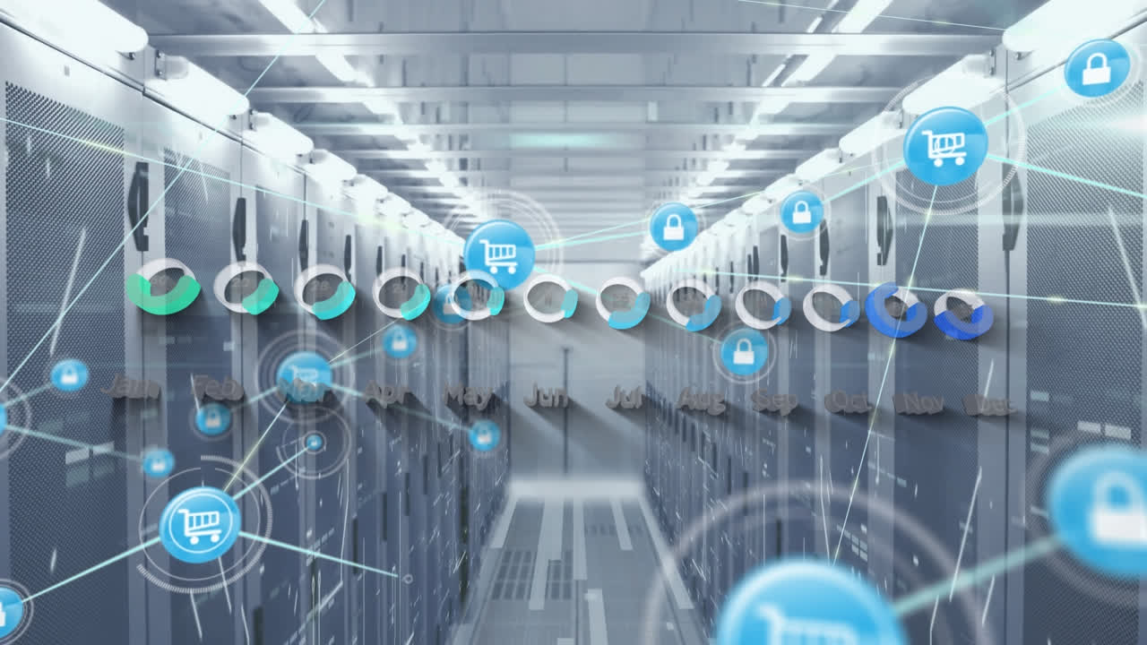 서버  ⁇ 에서 쇼핑 아이콘의 애니메이션