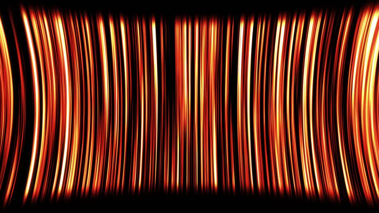 Abstract Orange and Red Lines