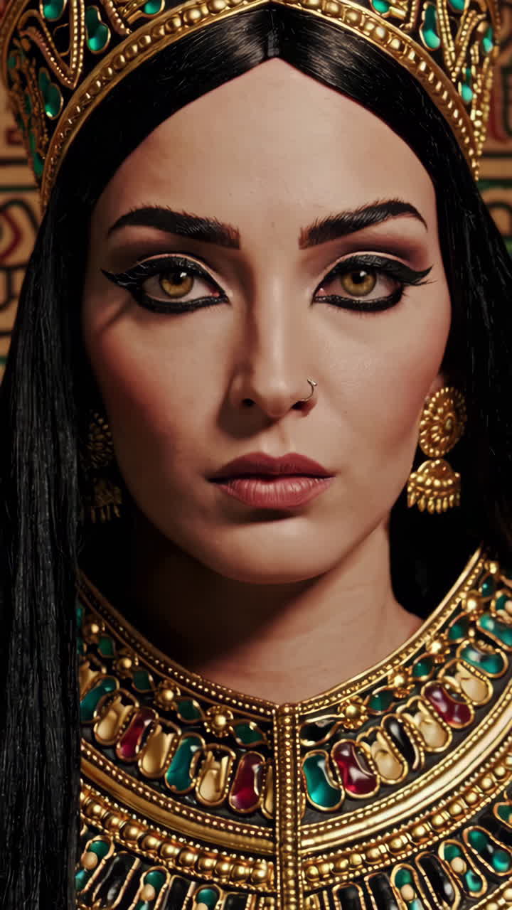 Ancient Egyptian Queen Portrait