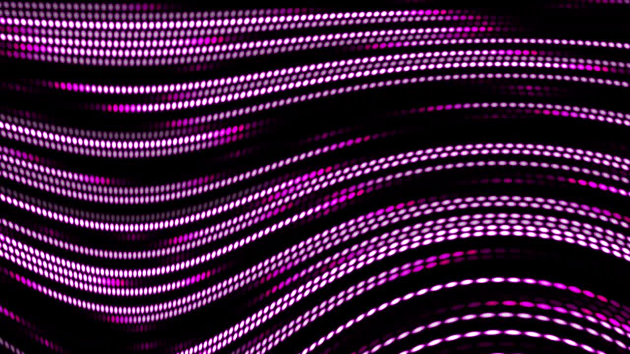 Dot animation Cyber line Motion graphics