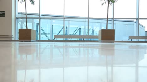 Woman-at-the-airport-with-Luggage