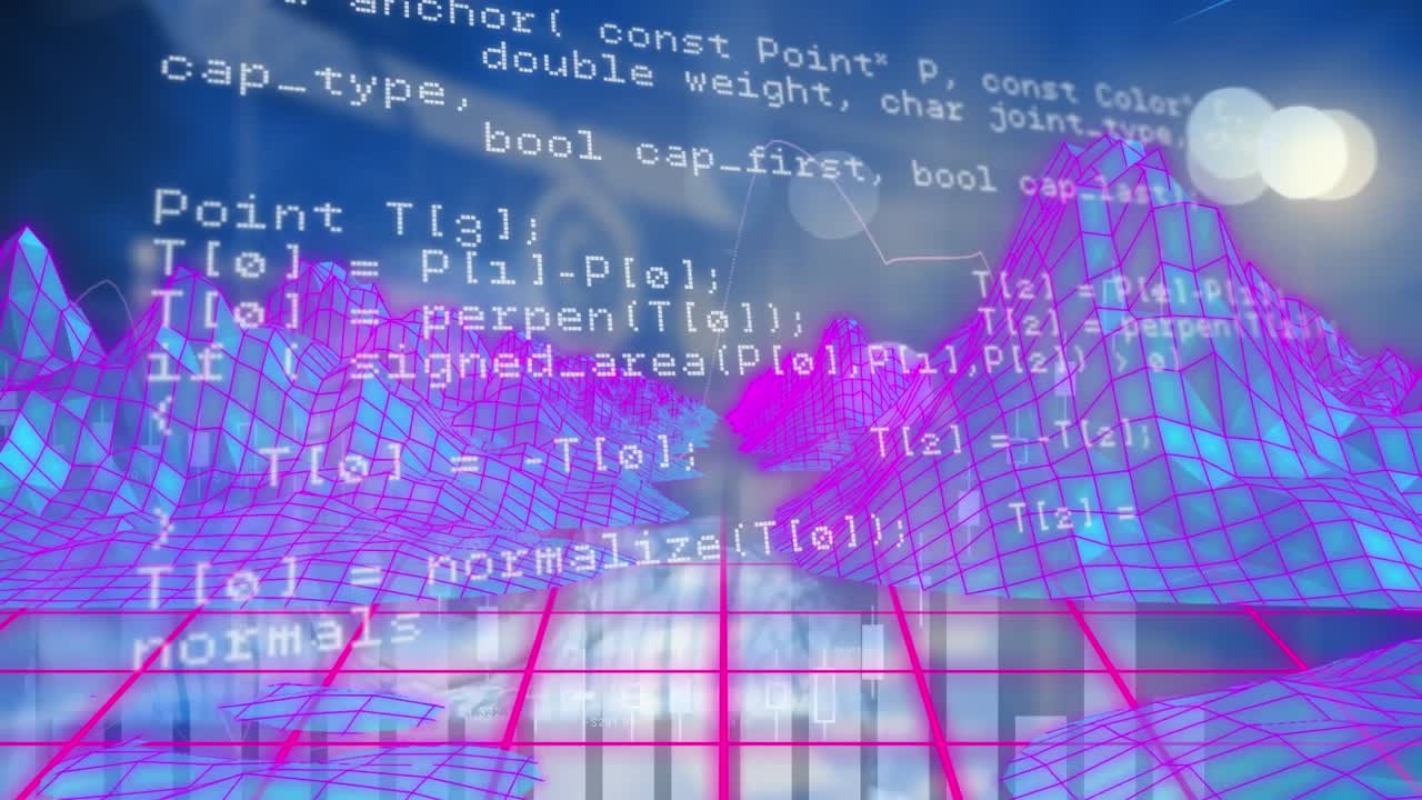 Animation of metaverse and data processing over grid