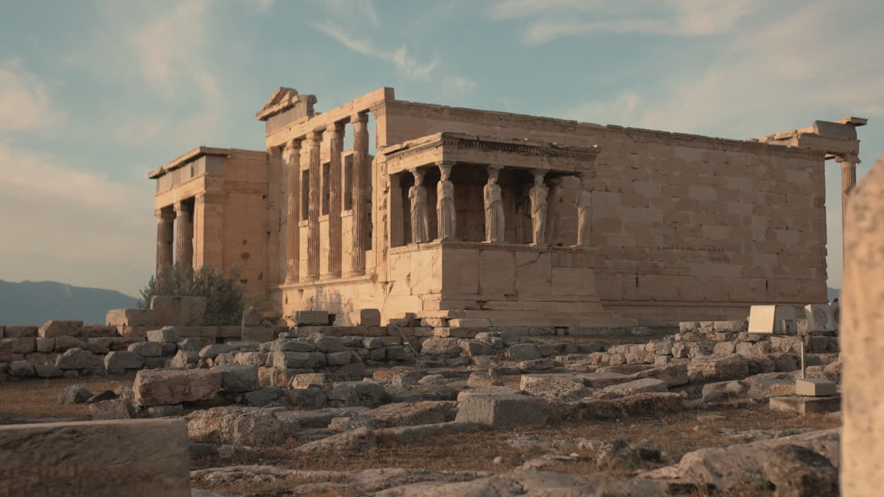 Erechtheion at the Acropolis in Athens