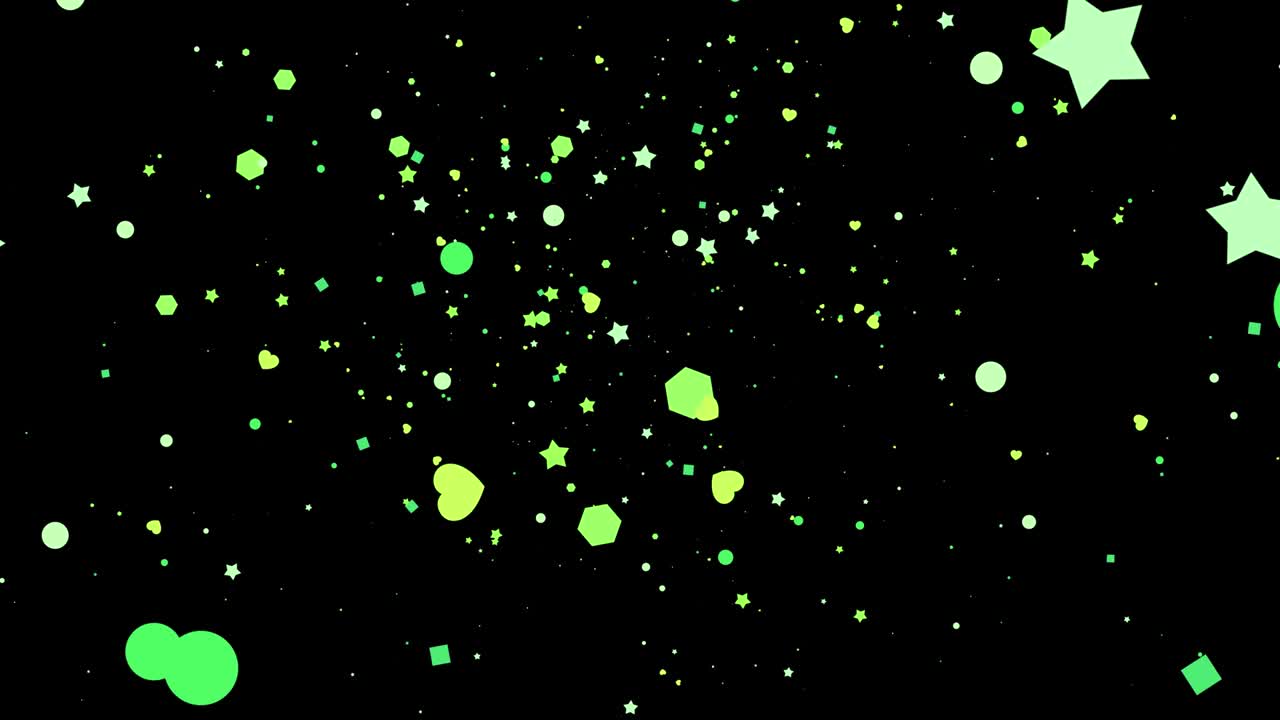 particle pop abstract effect background